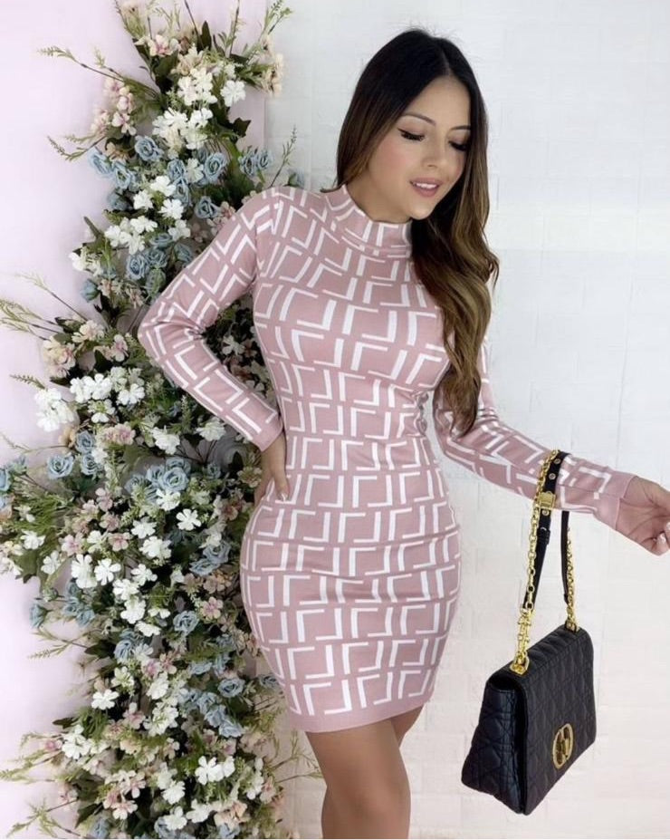 Sexy Two Tone Dress